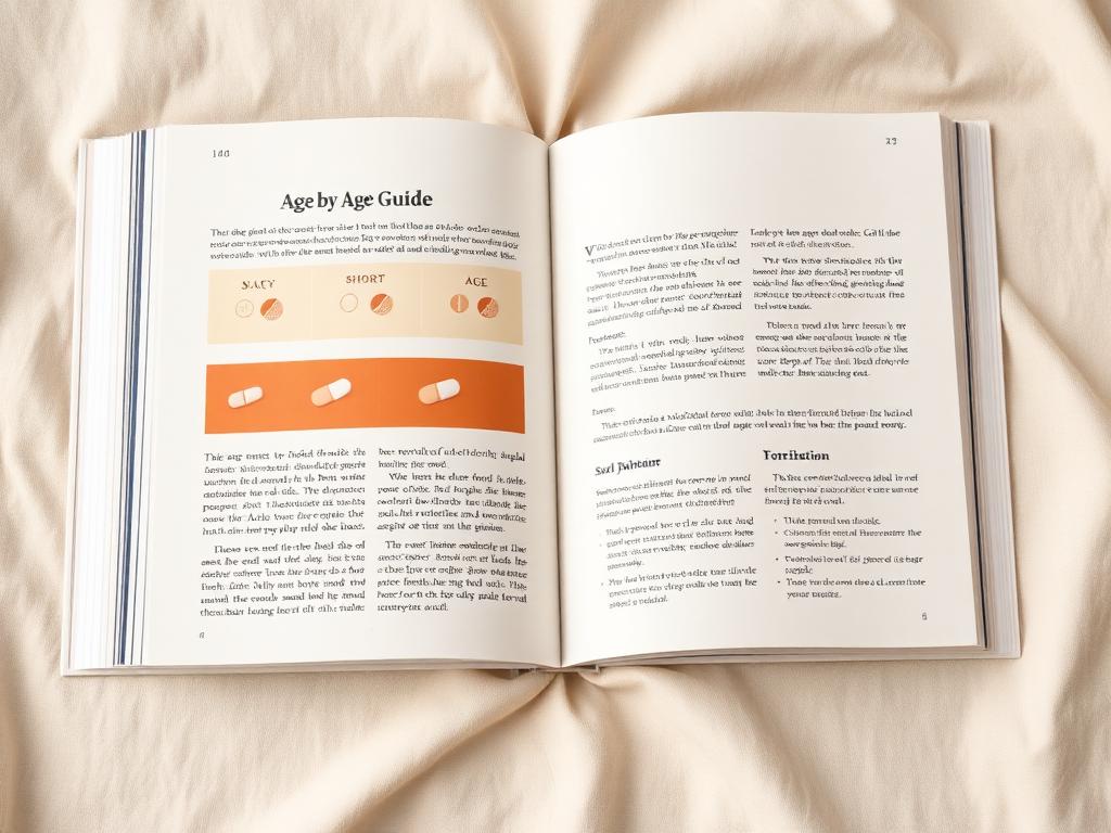 An age playbook spread from the main guide